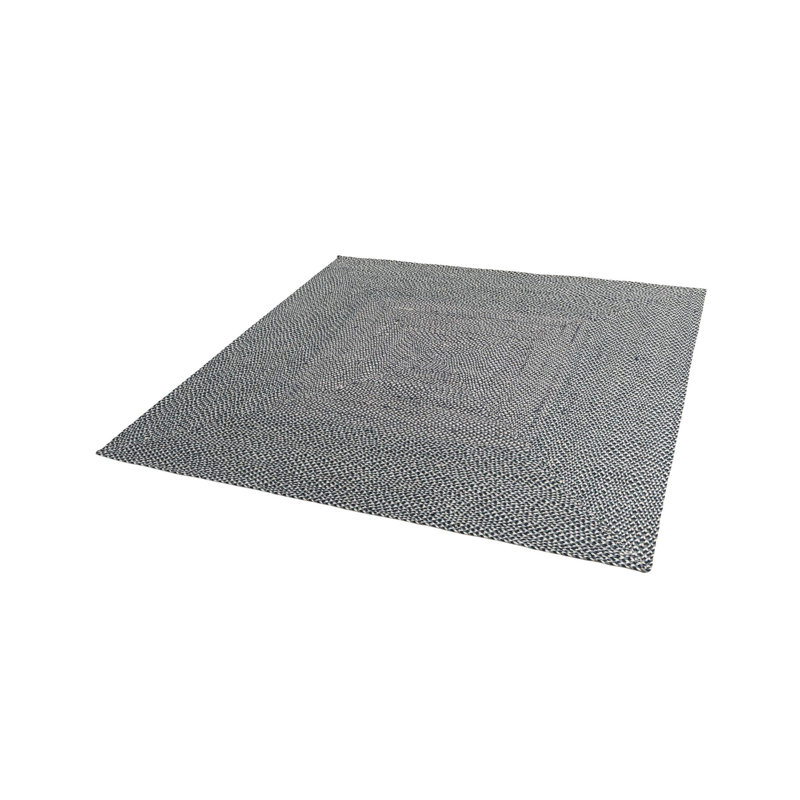 Tweed Braided Jute Rug, Square 7'10"