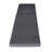 Dark Grey Water- Chaise Back Cushion - Foam Hook And Loop Fasteners 27.75W X 77.68D 3.96H / Style Lounge In Outer Material Inside With