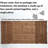 62.99" Rectangular Solid Wood Dining Table