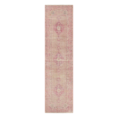 One-of-a-Kind 3'1x13' Hand Knotted Area Rug