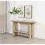 Console de canapé avec tablettes Beige