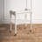 Frisco Rectangular Bar Cart with Caster Wheels-1755020581