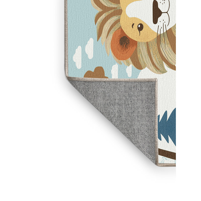 Tapis lavable Indigo, Rectangulaire 2 pi x 3 pi