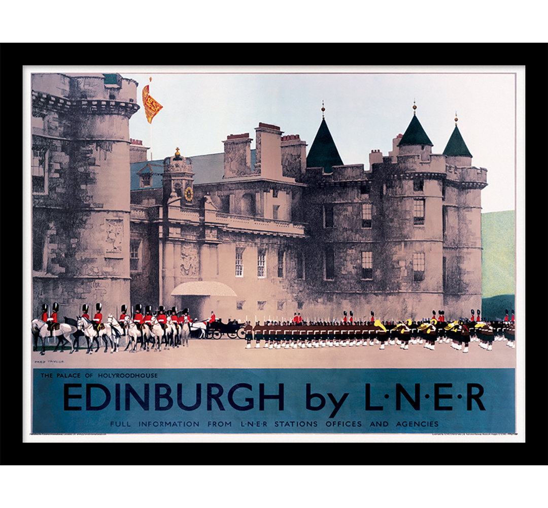 Edinburgh Holyroodhouse by Fred Taylor - No Frame Memorabilia