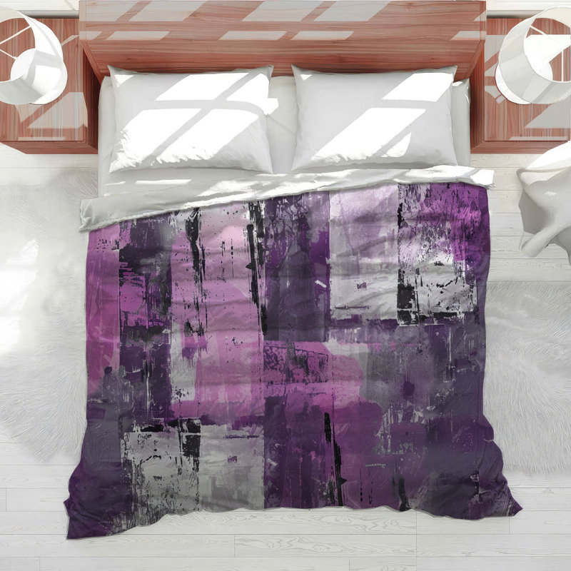 Abstract Bedding Art Comforter Modern, King Comforter