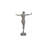 Outstretched Arms Standing Statue, Aluminum