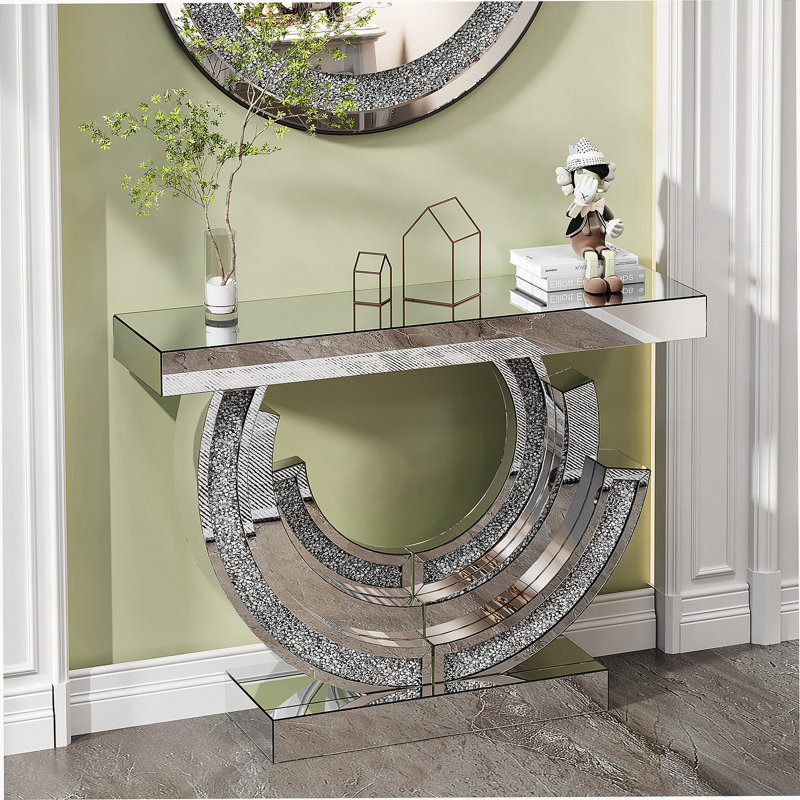 Console en miroir pour le salon