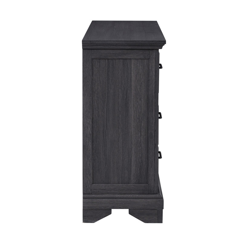 60" Wide Dresser in a Charcoal Finish
