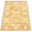 Tapis unique en laine noué à la main Oushak brun clair de 18 pi 2 po x 5 pi 11 po nouvel âge