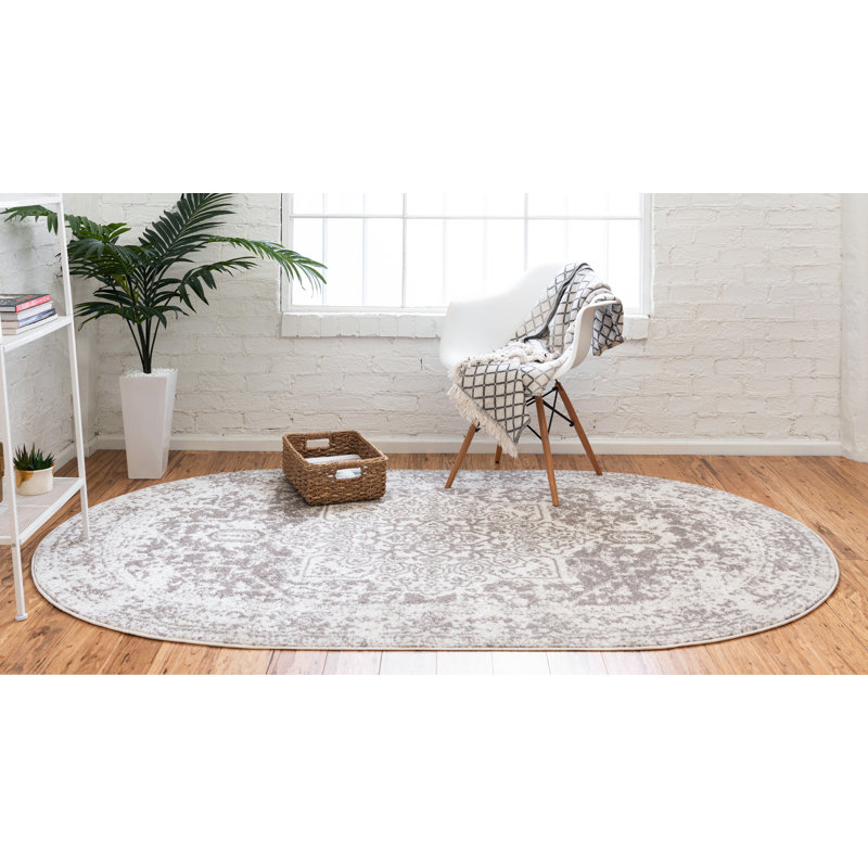 Mirielle Oriental Indoor Rug, Oval 5'1" x 8'