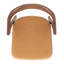 Chaise en bois et cuir Carper-70605909
