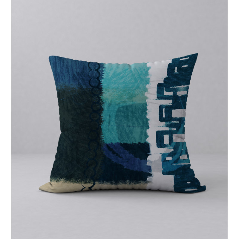 Housse de coussin carrée/insert, 18 po x 18 po