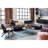 Harper Sideboard - Durable Walnut Veneer With Spacious Storage & Metal Base