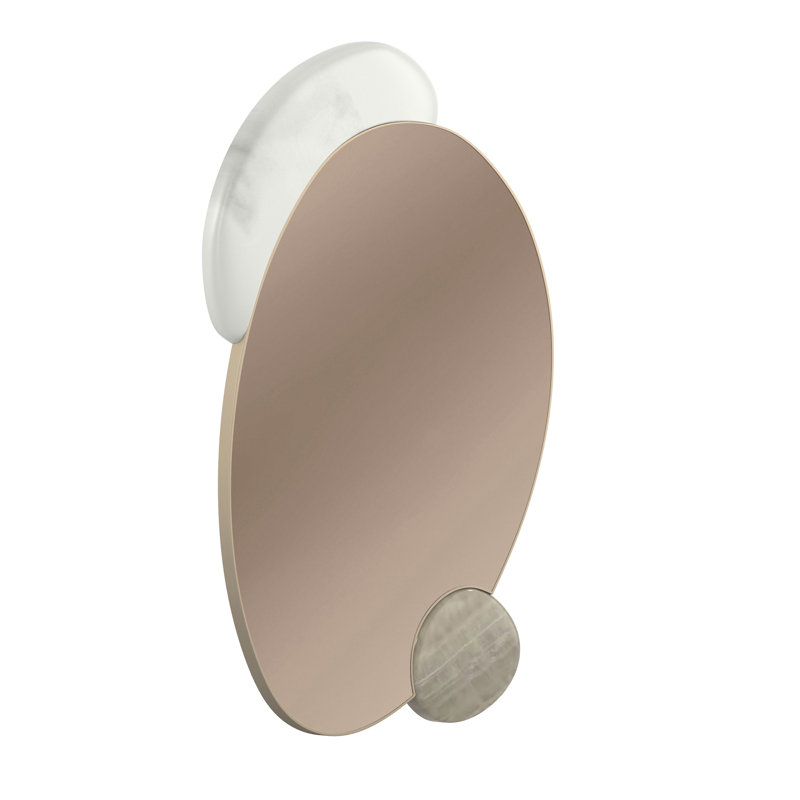 Echo Metal Wall Mirror