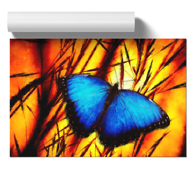 Butterfly Painting - Frameless Print