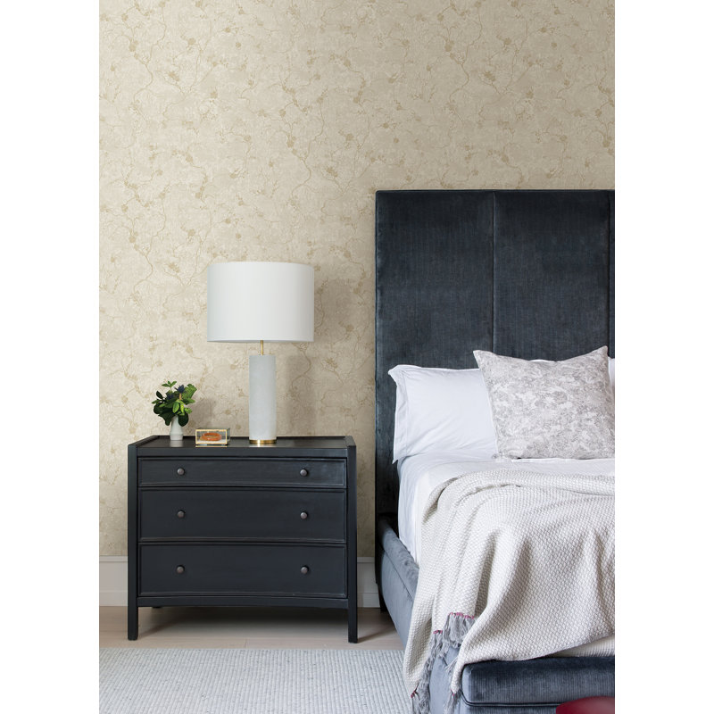 Rouleau de papier peint L 33 pi x l 21 po, Perle