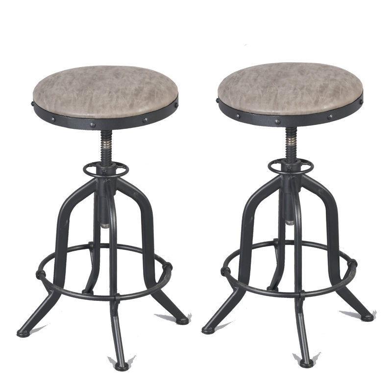Tabouret pivotant à hauteur réglable Jawane