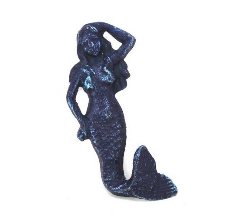 Crochet mural Burdine Mermaid, Mauve
