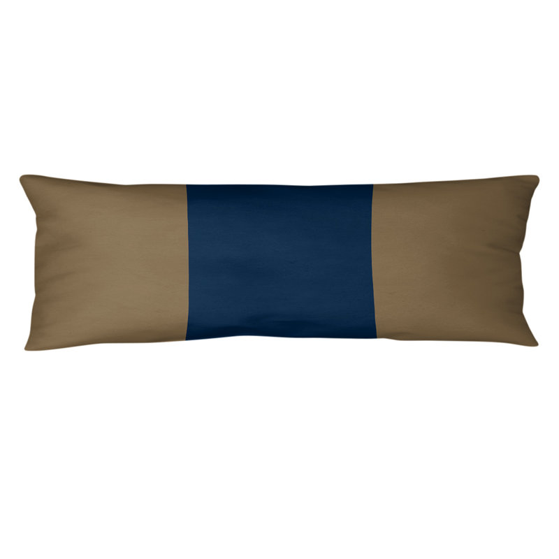 Polyester Medium Pillow, Achilles Football, Dark Blue/DarkGoldenRod