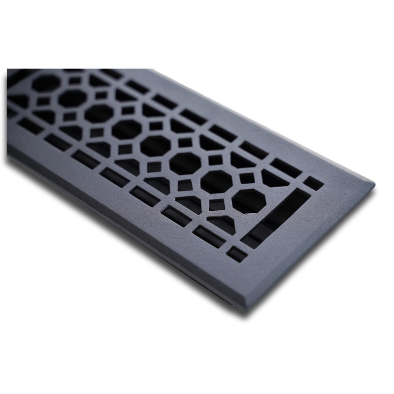 Black Cast Iron Honeycomb 4 x 10 Vent Cover