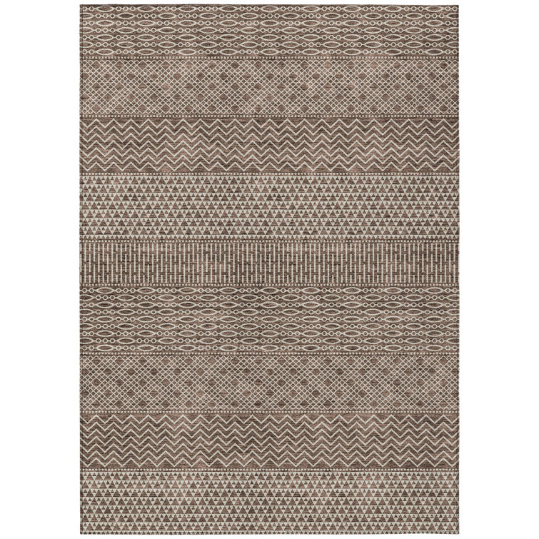 Tisdell Area Rug with Non-Slip Backing