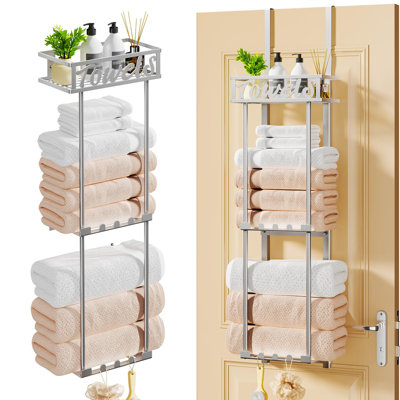 27 cm Over-the-Door Towel Rack