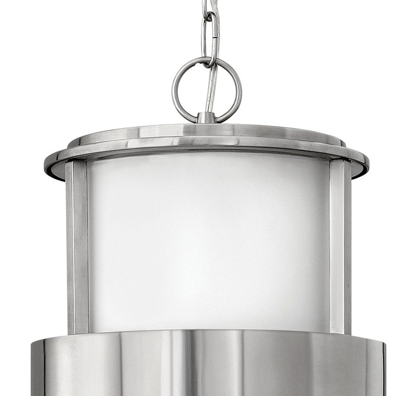 Saturn Bronze 1 -Bulb 21.3" H Mains only Outdoor Hanging Lantern, Bronze, Incandescent