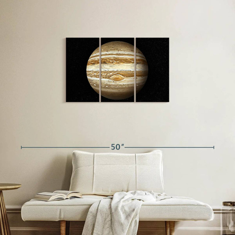 Oberle Jupiter Planet, 20" H x 33" W