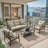 5-Piece All-Weather Conversation Sofa Set