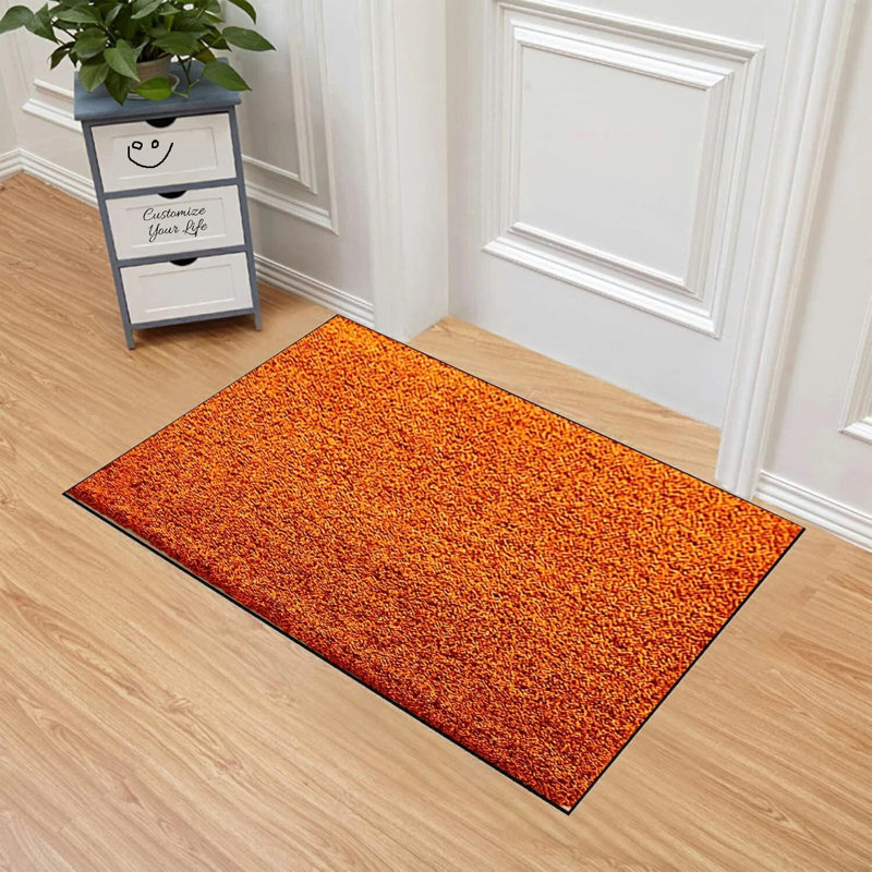 Indoor Doormat, Orange