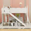 Lit mezzanine en bois avec glissade, tablettes de rangement et garde-robe-543823696-543823703
