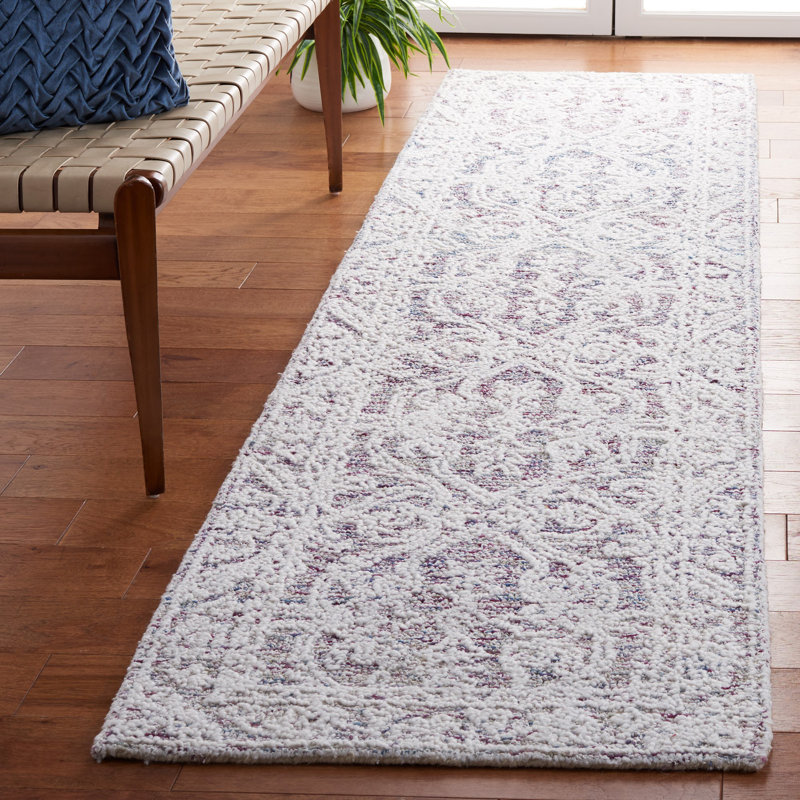 Metro Hand Tufted Performance Floral Rug, Runner 2'3" x 9'