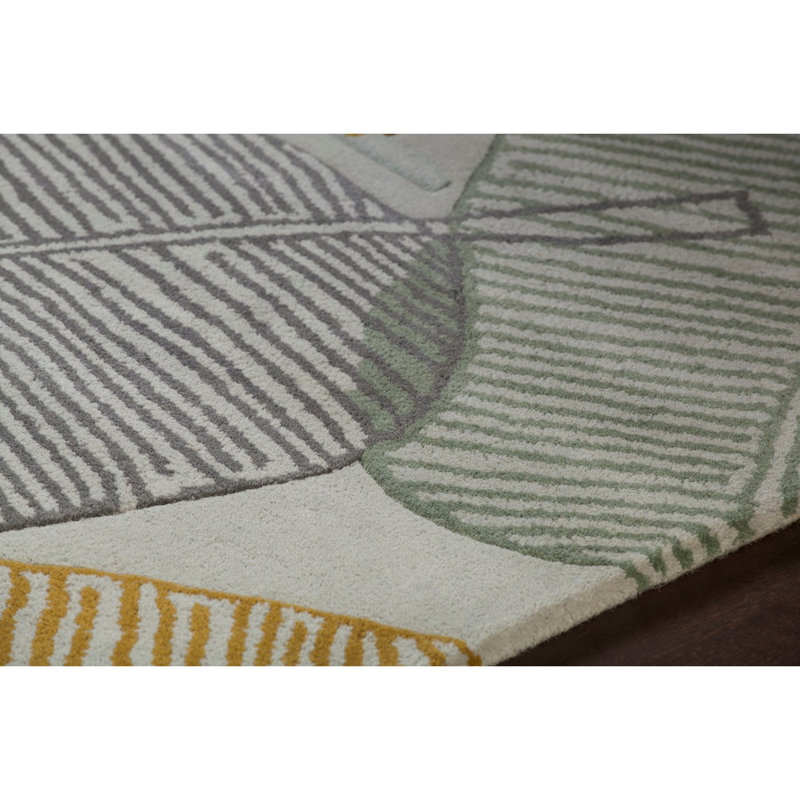 Jessica Swift Wool Floral Area Rug, Rectangle 7'9" x 10'6"