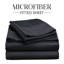 4 Piece Complete Bedding Set Duvet Cover Set With Fitted Bed Sheet & Pillowcases-111011605-111011612