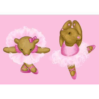 Bear Dance - Wrapped Canvas Art Prints