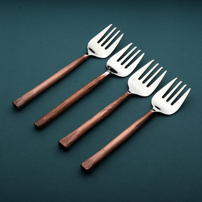 Ahrie INOX ARTISANS Sundance Sardine Table Forks 4 Pc. Set