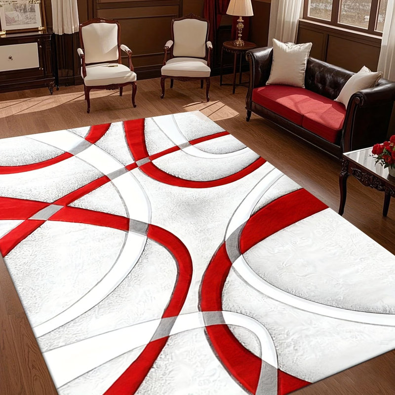 2D Printing Rug Fashion Home Decor, Commercial Decor Carpet, Living Room Rug, Sofa Cushion Bedroom Rug, Bedside Blanket Door Entrance Mat, Dining Table Carpet, For Mall, Cafe And Other Scenes, Comfortable And Beautiful