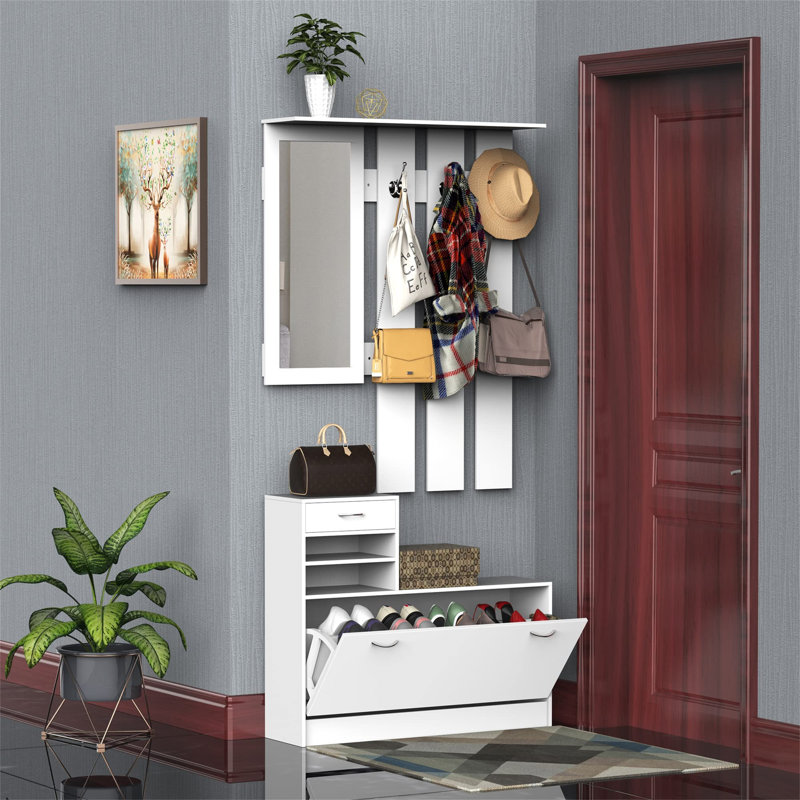 Rukshar Wall Mounted Coat Rack