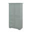 Armoire de rangement haute et large avec portes et trois tiroirs-114234506