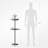 GEEK 49.2'' Modern 3-in-1 Charging & Storage Floor Lamp with Magnetic Wireless Charging, Height-Adjustable LED Light & Storage Tray, Cordless Power Base with Type-C Port-1063889620