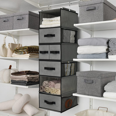 Rangement suspendu en tissu