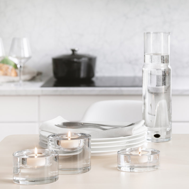 Petit porte-votive en cristal Puck, Moyen