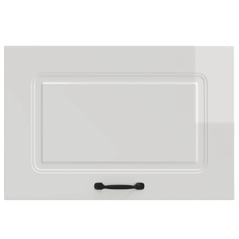 Kitchen Wall Cabinet Kalmar Engineered Wood, High Gloss White