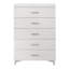 Meuble de rangement contemporain pour chambre à coucher 5 tiroirs 1 pièce