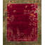 Antique Wool Red / Rust Hand Knotted Pile Chinese Art Deco Rug