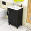 Meuble-lavabo moderne 20 "avec lavabo en céramique et porte à fermeture douce-1099947842