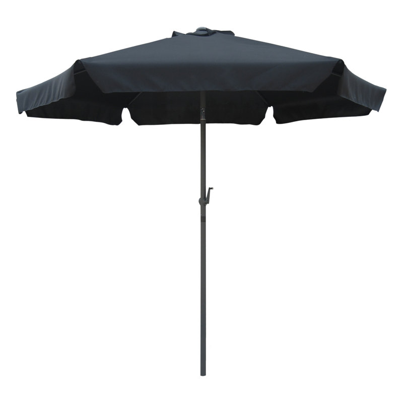 Parasol de plage 8 'Patson, Noir