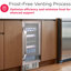 Frigidaire Gallery, 3.0 Cu. Ft.. Capacity Built-In Refrigerator, Frost Free, Reversible Glass Door