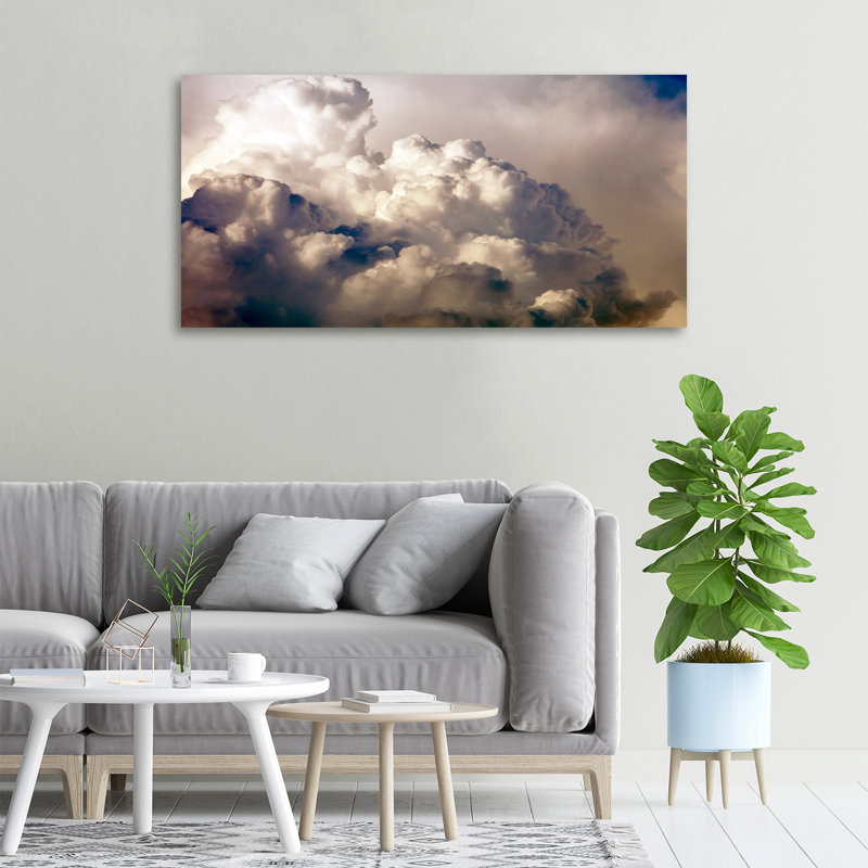Clouds In The Sky - Wrapped Canvas Print