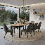 Extendable Oval Dining Table